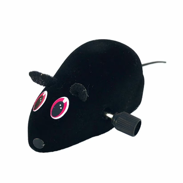 Jucarie pentru copii, Plastic, 3x3,5x7 cm, Negru