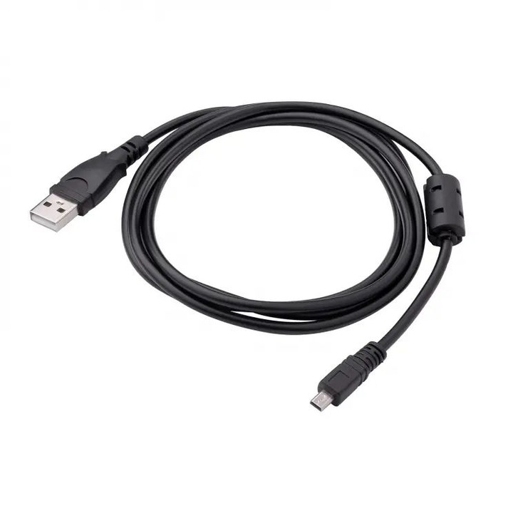 Кабел Akyga, USB A, UC-E6 1.5m, USB 2.0, Черен
