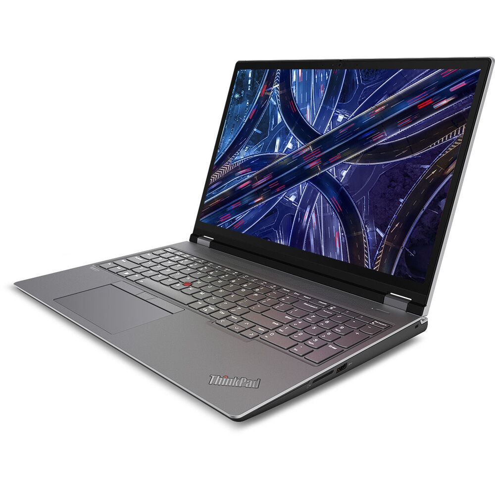 Laptop Lenovo ThinkPad P16 Gen2, display 16 inch WQUXGA IPS, procesor Intel i7-14700HX 20-Cores, memorie 64GB DDR5, spatiu de stocare 1TB SSD, placa video nVidia RTX 3500 Ada 12GB, Windows 11 Pro