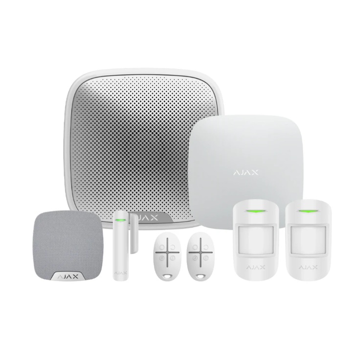 Sistem alarma wireless, AJAX Hub Kit2, alb