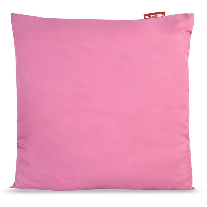 Perna, EDANTI, 40X40 Cm, Antialergic, Microfibre, Roz