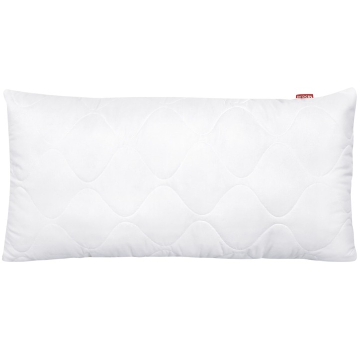 Perna, EDANTI, 30X50 Cm, Antialergic, Matlasat, Microfibre, Alb