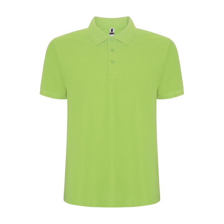 Tricou polo copii, Pegaso Premium, densitate 190 g/m², Verde deschis