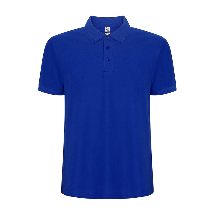 Tricou polo copii, Pegaso Premium, densitate 190 g/m², Albastru royal