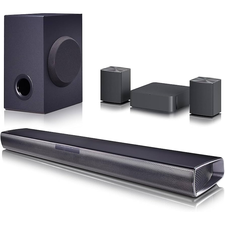 Саундбар LG SQC4R, Черен, 220W