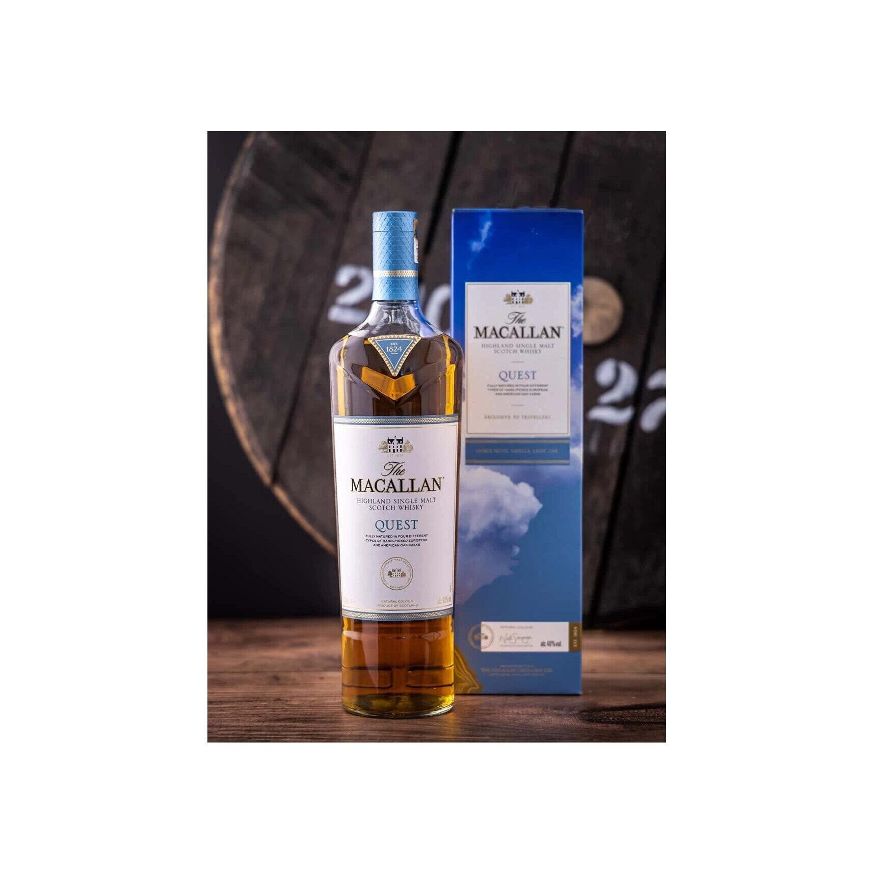 マッカランThe Macallan Quest 40% vol Whisky The Macallan Quest, 1l + cutie cadou - eMAG.ro