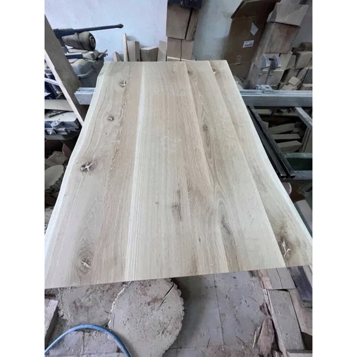 Плот за маса, дъб, 120x60 см, цвят дърво