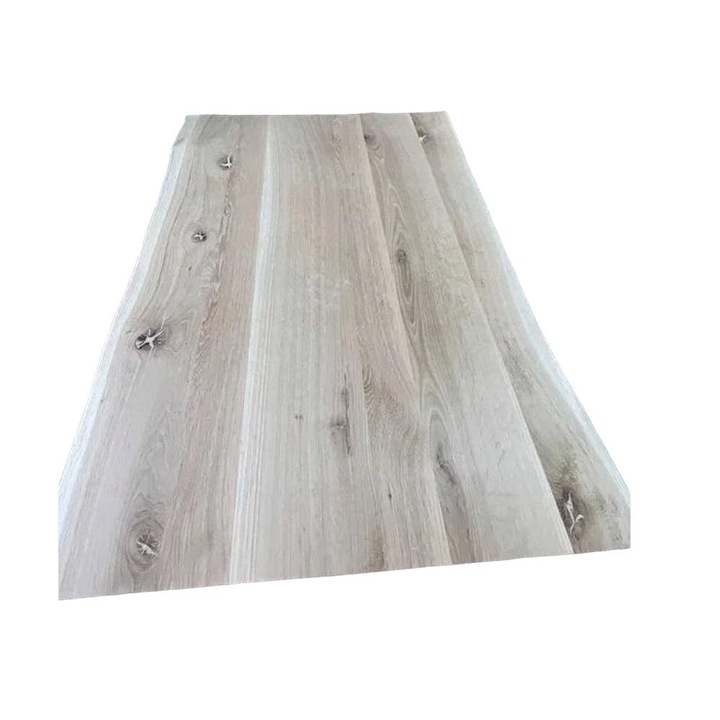 Дъбов плот 160х100см, естествени ръбове, WestTree