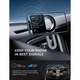 Suport telefon auto magnetic, prindere grila ventilatie, Puternic MagSafe Car Mount, ratativ 360, compatibil universal