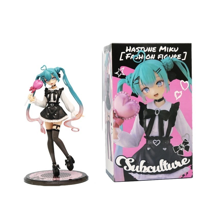 Figurina Hatsune Miku Fashion Subculture Miku Zumzeria ®, 18 cm