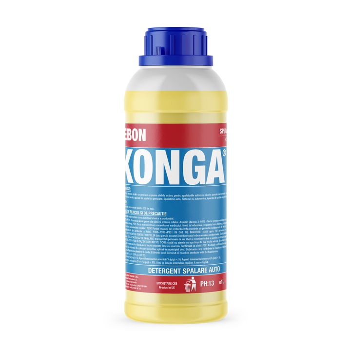 Aktív hab, 1L, Professzionális használatra 1:50 hígítással, Hab/Yellow Cocu