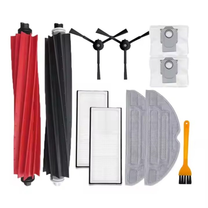 Set 11 Accesorii, VLAMIA, pentru Aspirator Robot Xiaomi RoboRock G20 / S8 / S8+ / S8 PRO ULTRA / S8 PRO / S8 MAX / S8 MAXV