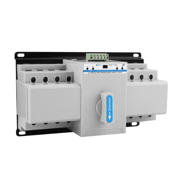 Háromfázisú ATS 125A 400 V automatikus kapcsoló – Biztonság és folytonosság az áramellátásban