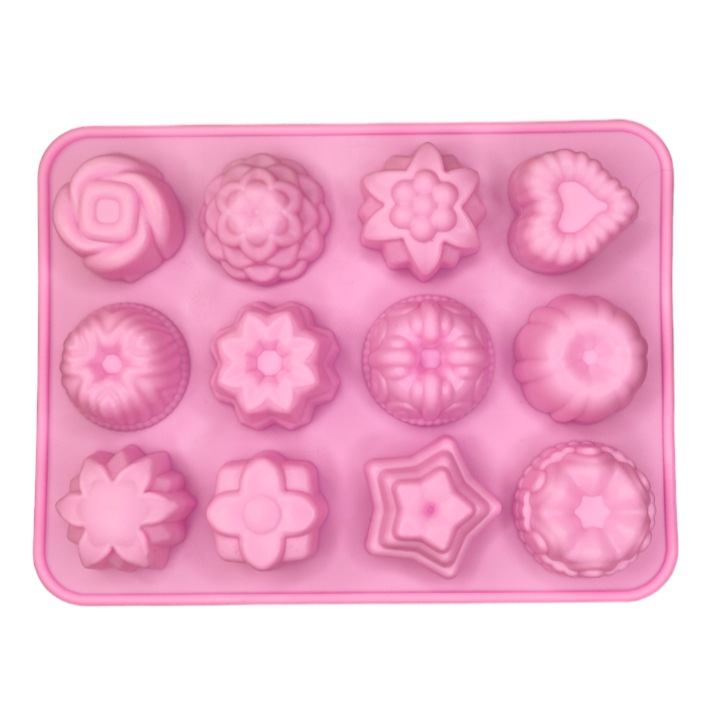 Forma silicon bomboane de ciocolata 12 cavitati diferite modele