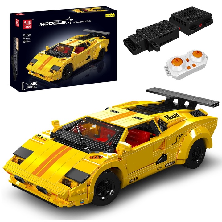 Mold King 13195 Lamborghini Countach RC блокове за изграждане на автомобили