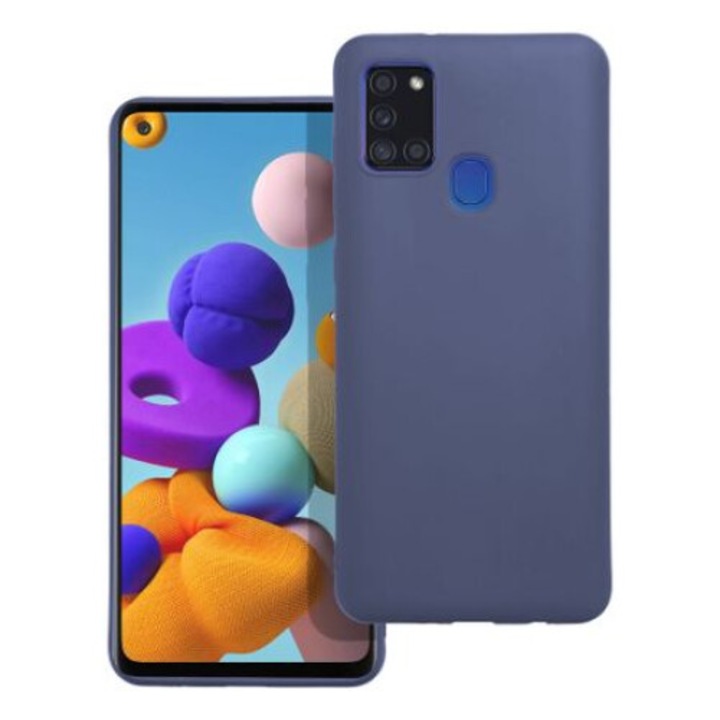 Калъф fixGuard SOFT MATT case за SAMSUNG A21S blue