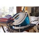 Statie de calcat Philips PerfectCare Viva GC7035/20, Talpa SteamGlide Plus, 2400 W, 1.7 l, 210 g/min, Alb/Albastru