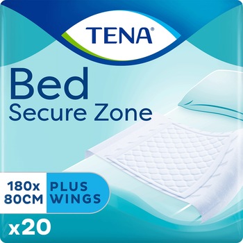Aleze / Protectii pentru pat Tena Bed Plus, 80 x 180 cm, 20 bucati Aleze / Protectii pentru pat Tena Bed Plus, 80 x 180 cm, 20 bucati