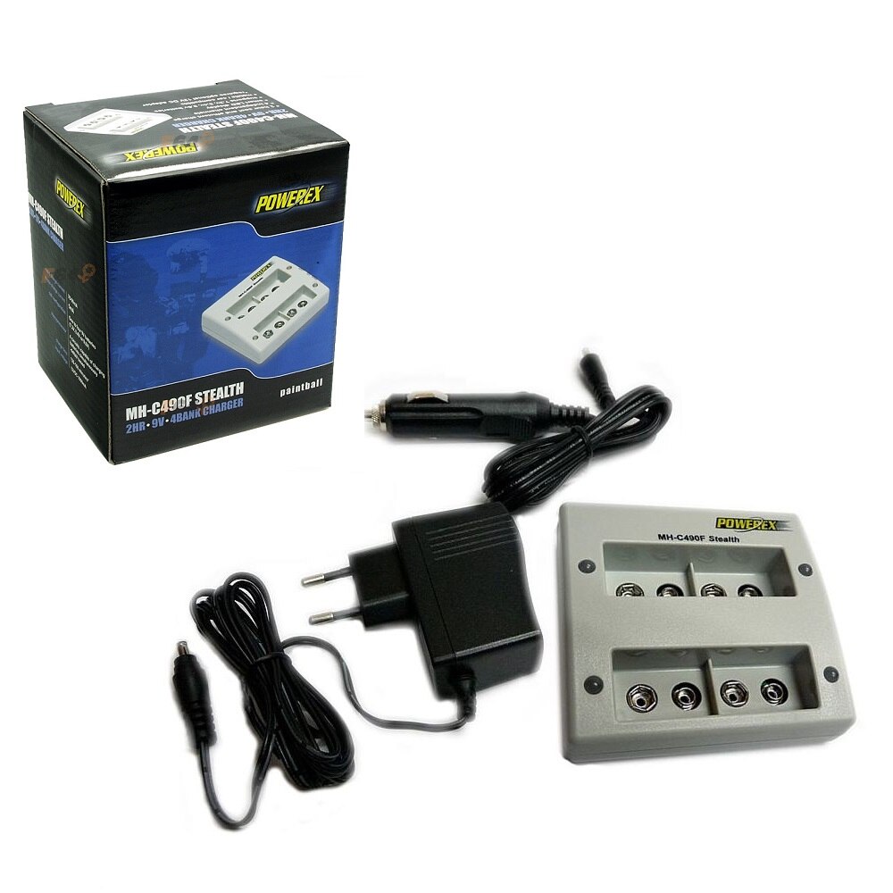 Incarcator Maha Powerex C490F pentru 9v