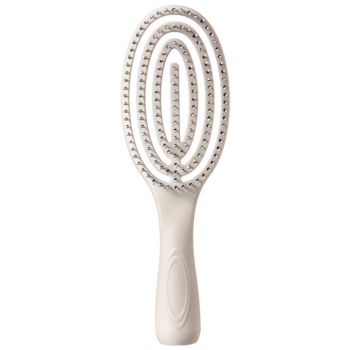 Perie de par pentru volum, cu peri rotunjiti, design antistatic, cu elasticitate, potrivit pentru par drept/ondulat, poate fi pozitionata vertical, 22x7cm