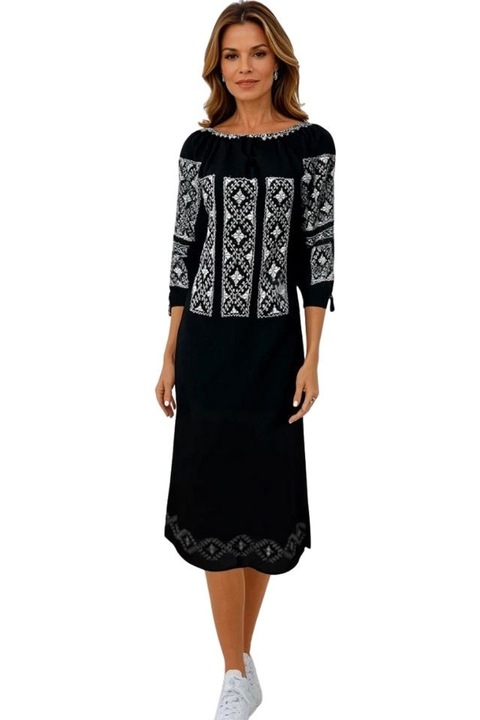 Rochie dama R11, Negru