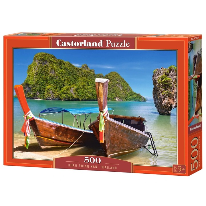 Castorland Puzzle Khao Phing Kan – Thaiföld 500 darab CAS 53551