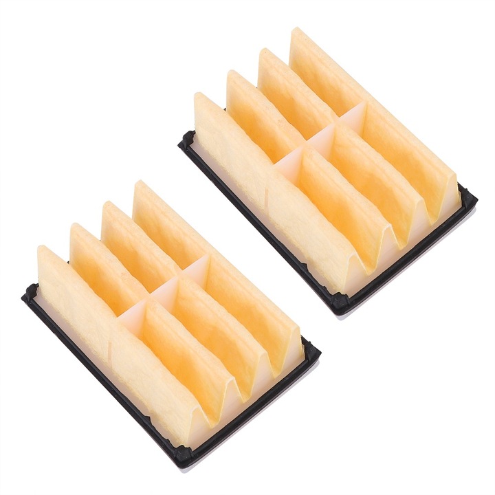 Set 2 filtre de aer pentru drujba, Mmgoqqt, compatibile cu Husqvarna 261 262 268 272 272XP, material durabil