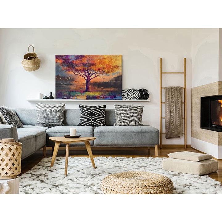 Картина Artgeist, Италиански канавас - Есенни скици, 1 част, Широка - 120 x 80 см