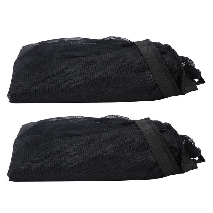 Комплект 1 чифт сенници за кола, 56x46 см, UV защита, за предни странични прозорци, летни