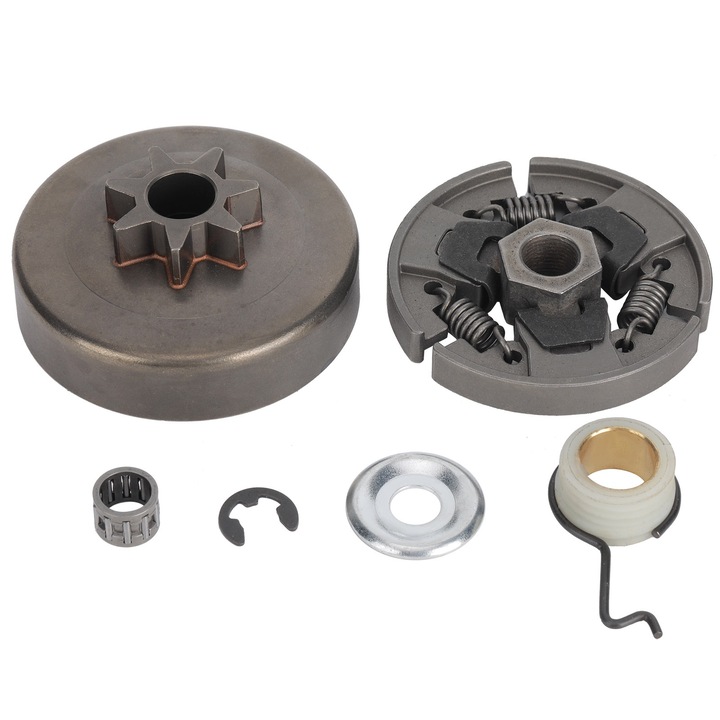 Set accesorii ambreiaj pentru fierastrau cu lant Mmgoqqt, Pentru Stihl MS231 MS241 MS251, zinc, dimensiuni mici