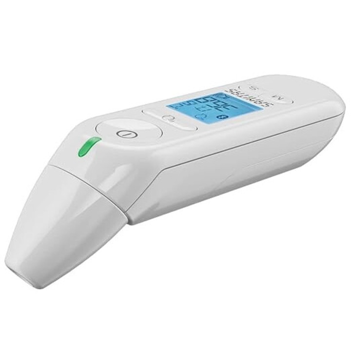 Мултифункционален термометър Sanitas SFT 79, за ухо, чело, температура на предмети и течности
