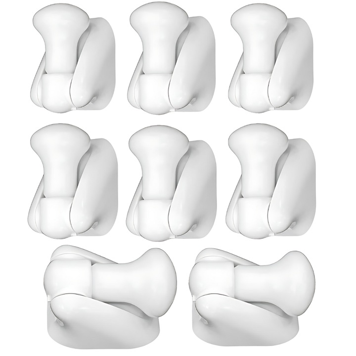 8 db vezeték nélküli izzókészlet, SDEPOT®, gazdaságos LED-ekkel, éjszakai világítással