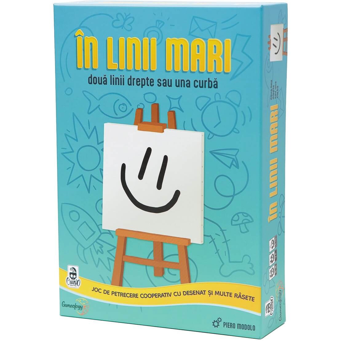 Joc In linii mari - Broad Lines, limba romana, 3-8 jucatori, +7 ani