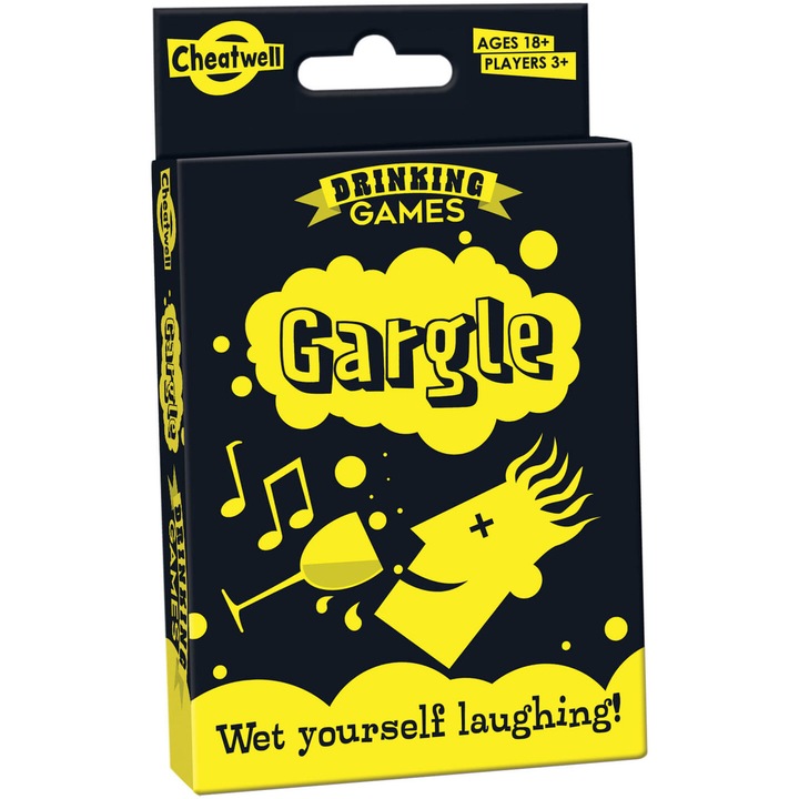 Joc adulti Gargle, limba engleza, 3-6 jucatori, +18 ani
