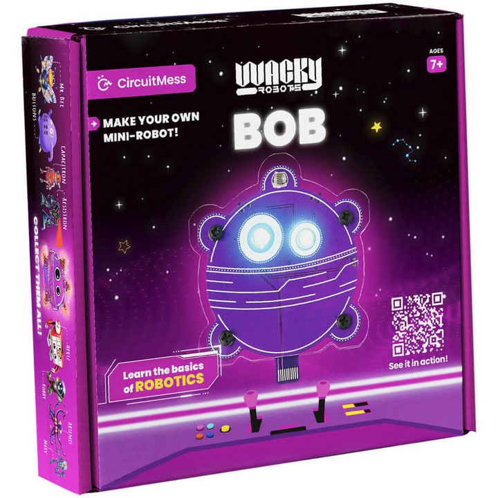Kit robotica STEM Wacky Robots - Bob