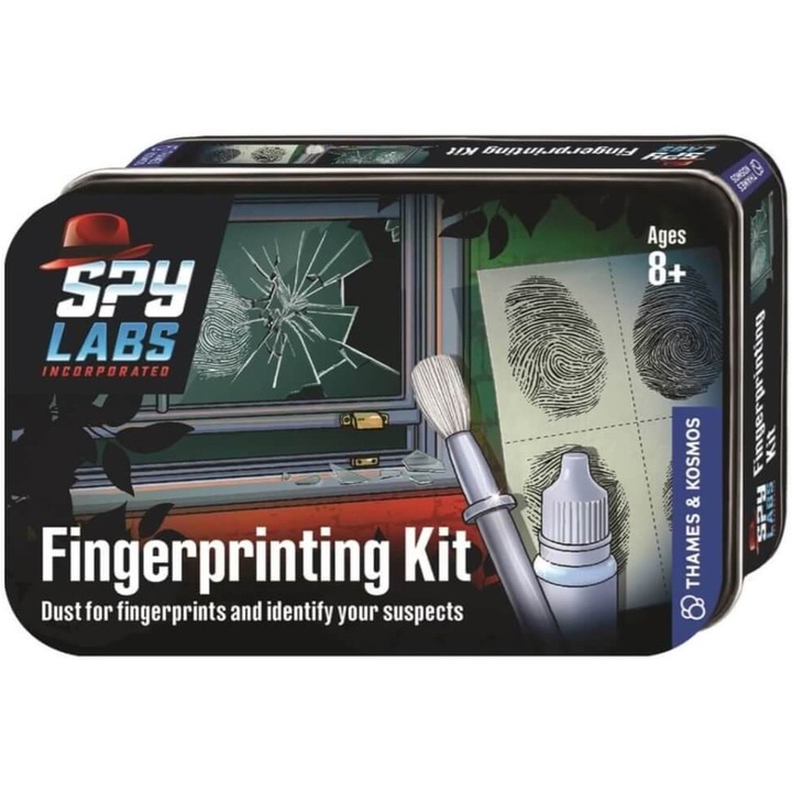 Set educativ Thames & Kosmos, Spy Labs - Amprente digitale