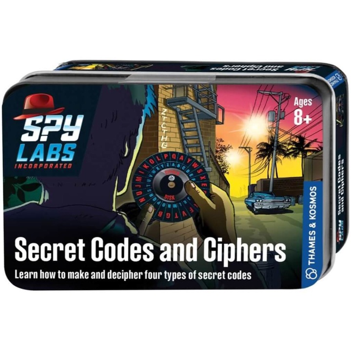 Set educativ Thames & Kosmos, Spy Labs - Set pentru mesaje codate
