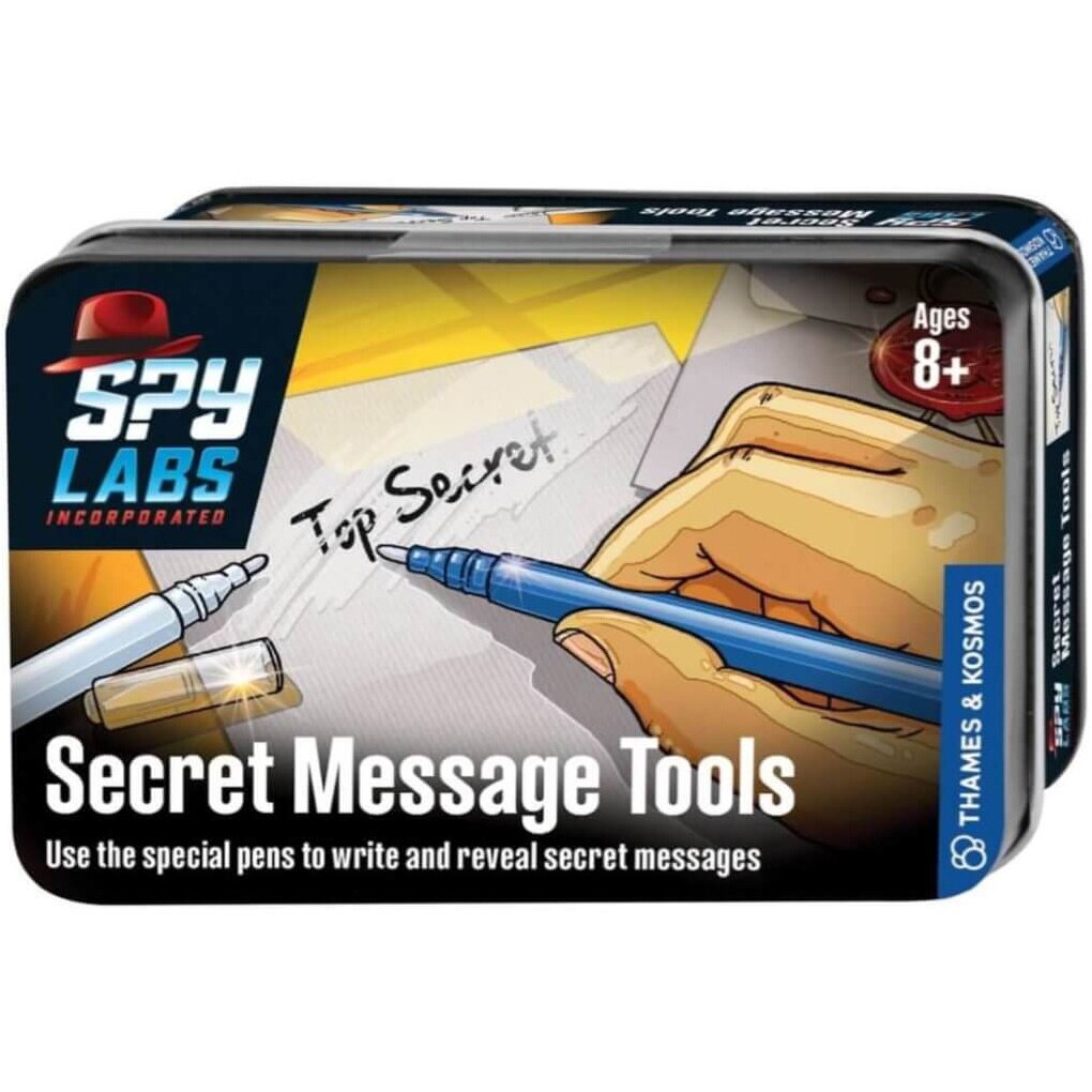Set educativ Thames & Kosmos, Spy Labs - Mesaje secrete