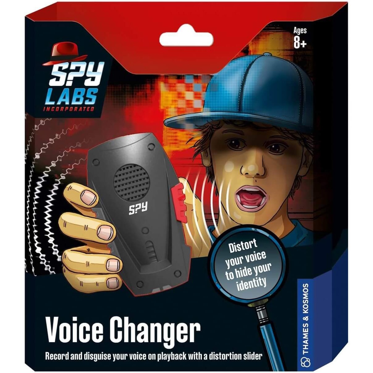 Set educativ Thames & Kosmos, Spy Labs - Aparat de schimbat vocea