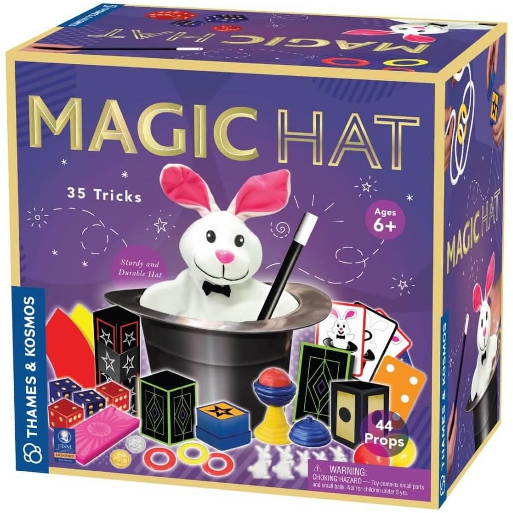 Joc educativ Thames & Kosmos - Magic Hat, Palaria magica, cu 35 de
