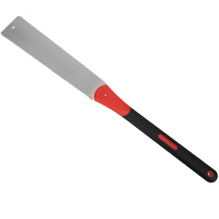 Fierastrau dublu cu maner TPR, Enforose, lama din otel SK5, 318mm, pentru prelucrarea lemnului