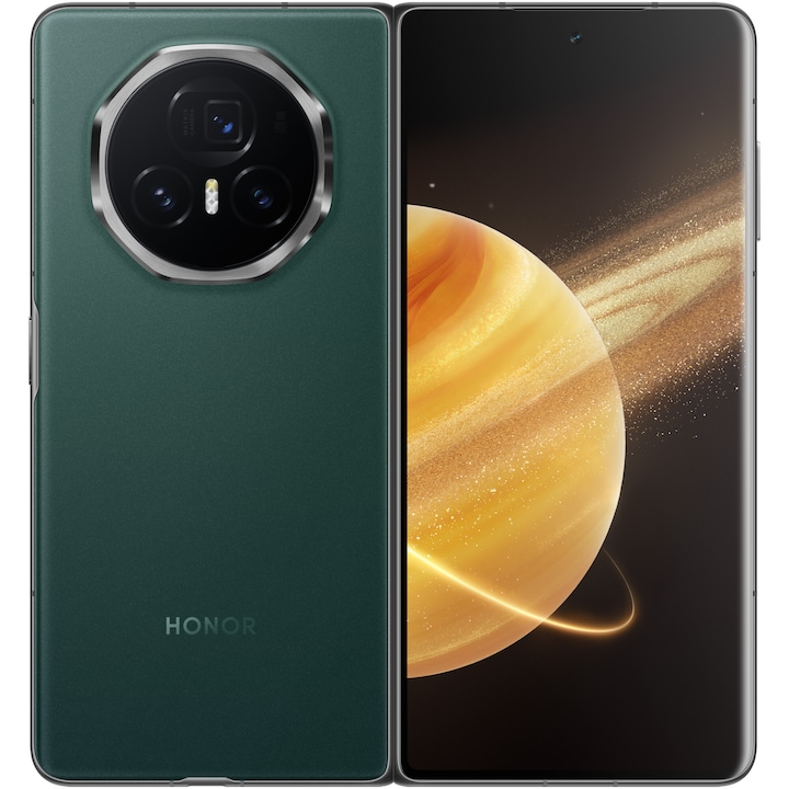 Смартфон HONOR Magic V3, 12GB RAM, 512GB, 5G, Зелен