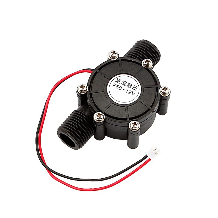 Generator DC 12V 10W micro-turbina hidraulica pentru apa, 3000h durata de viata, 90g