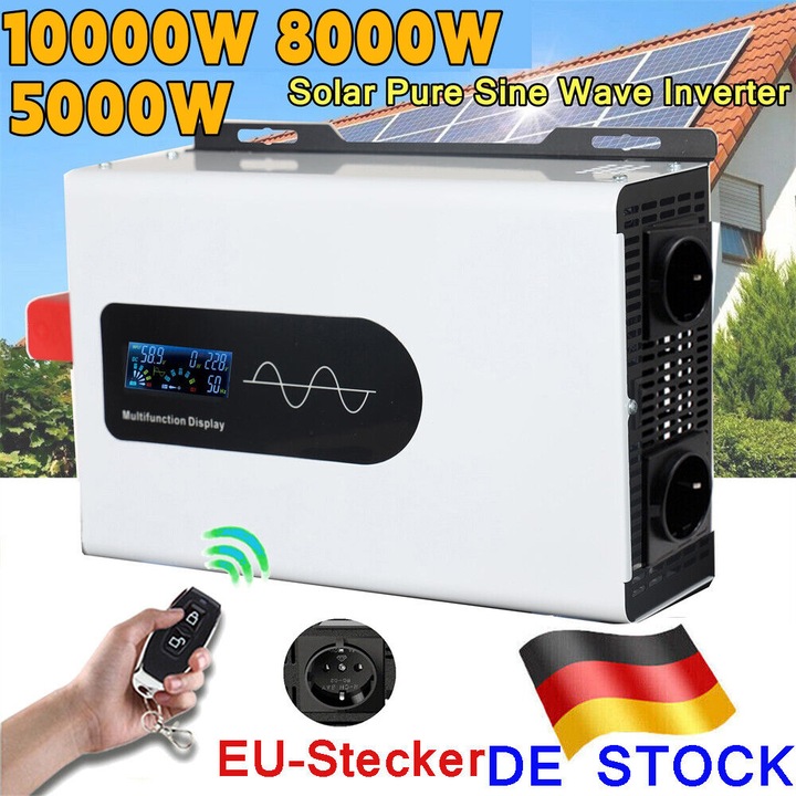 Invertor tensiune pur sinus 8000W 12000W 12V 24V 48V 230V
