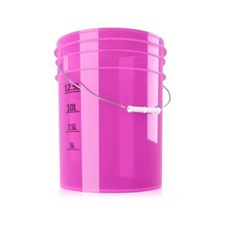 Autómosó vödör Chemicalworkz Performance Bucket Pink Transparent 19L