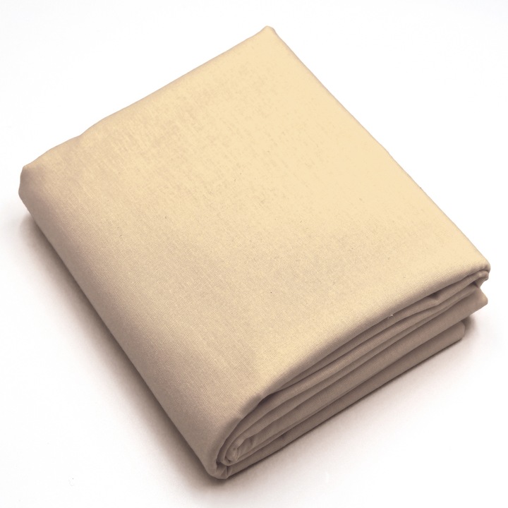 Material bumbac ranforce Oeko-Tex 500 cm x 240 cm crem