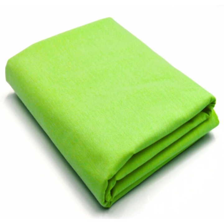 Material bumbac ranforce Oeko-Tex 500 cm x 240 cm verde deschis