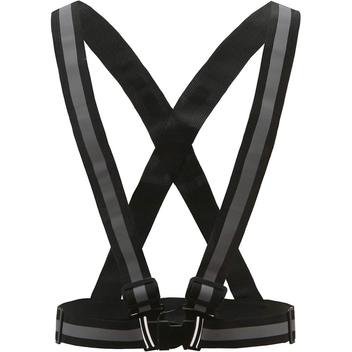 Vesta Reflectorizanta AMRINUGL, Design Inovator, Ajustabil, Material Breathable, Multicolor, Marime Unica