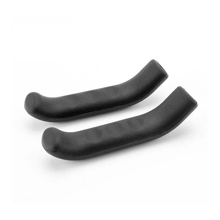 Huse frana bicicleta QttvbTna, silicon, antiderapante, absorbtie socuri, negru