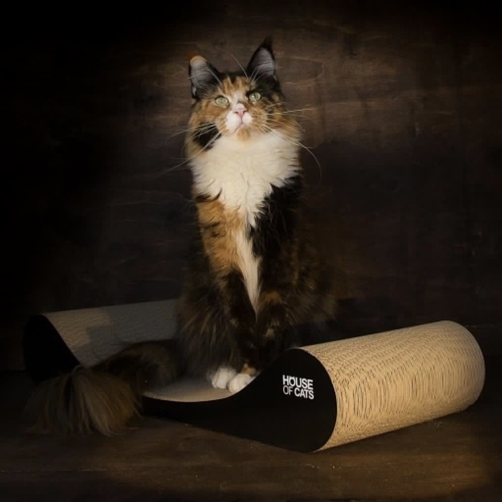 Macskakaparó House of Cats, Sofa Black, 27x68x12cm, 1,8kg